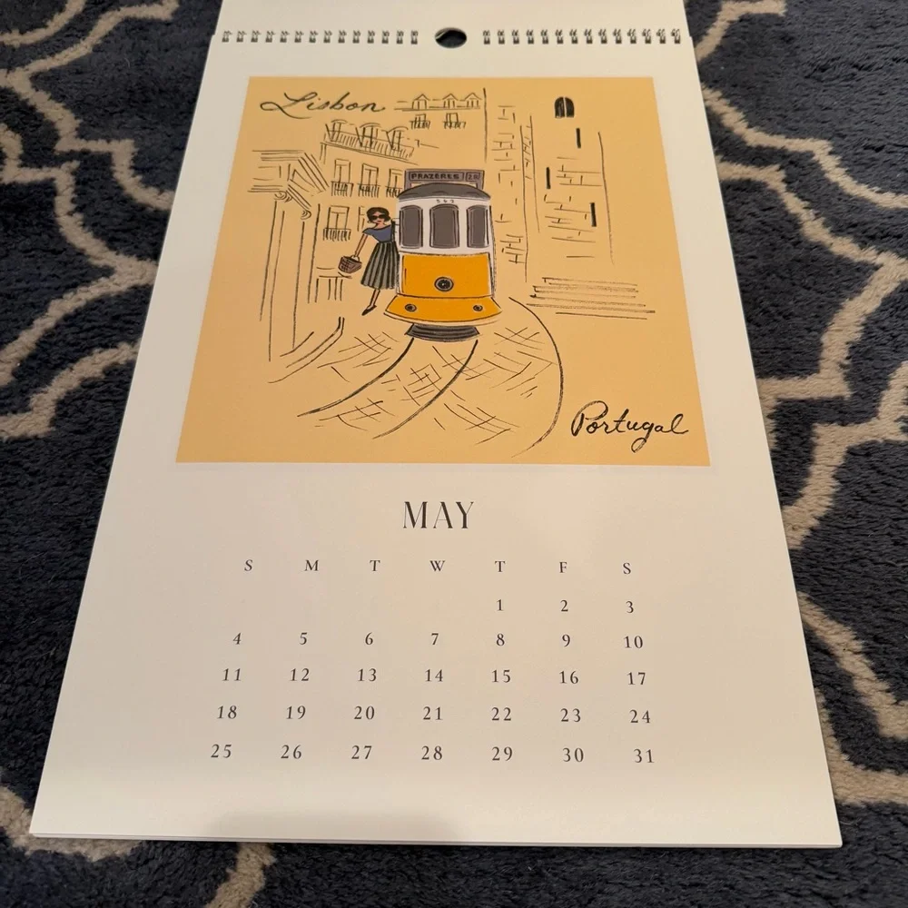 Rifle Paper Co. Travel Sketchbook Calendar